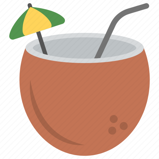 Beach drink, coconut drink, coconut milk, healthy drink, summer drink icon - Download on Iconfinder