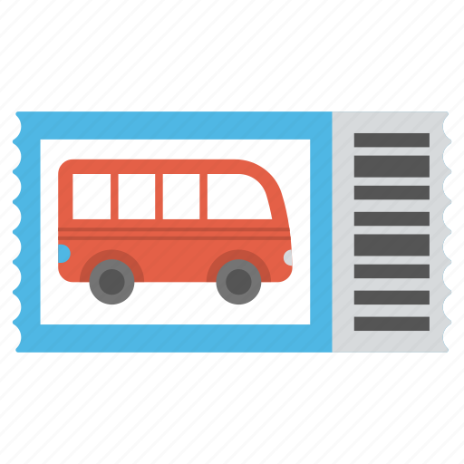 Bus journey, bus pass, bus ticket, road journey, travel via bus icon - Download on Iconfinder