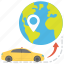 finding location, gps, international travel, navigating car, travel through map 