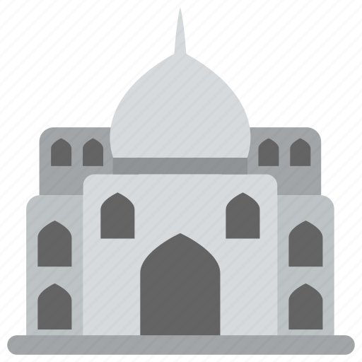Indian landmark, love symbol, marble mausoleum, taj mahal, wonder of world icon - Download on Iconfinder