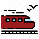 railway, subway, track, train, vehicle
