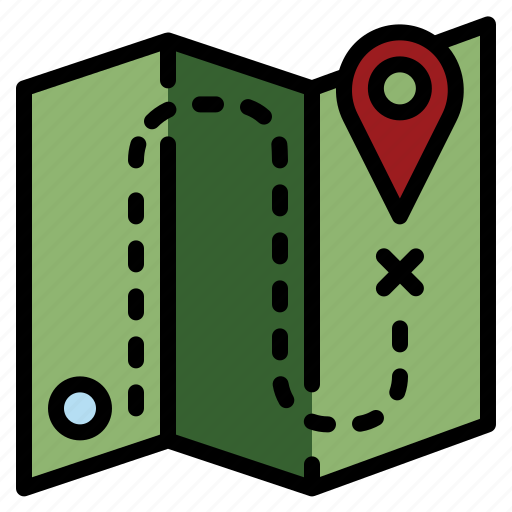 Destination, gps, location, map, point icon - Download on Iconfinder