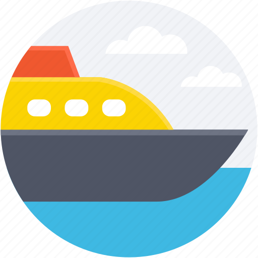Boat, cruise, ship, vessel, water transport icon - Download on Iconfinder