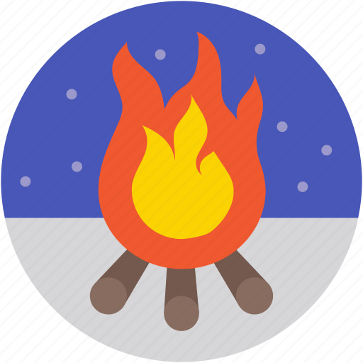 Bonfire, campfire, camping, campsite, hiking icon - Download on Iconfinder