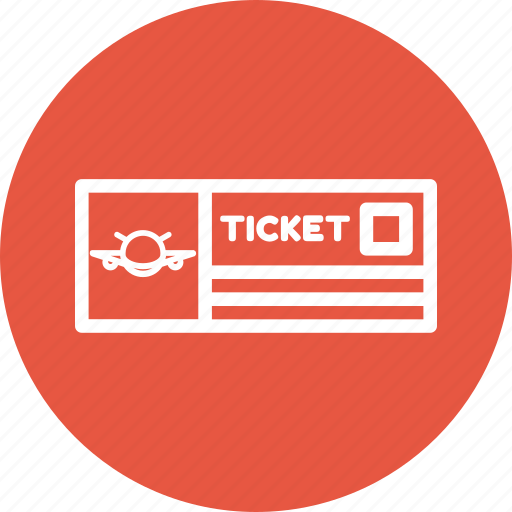 Air ticket, flight, flight ticket, plane, plane ticket, ticket icon - Download on Iconfinder
