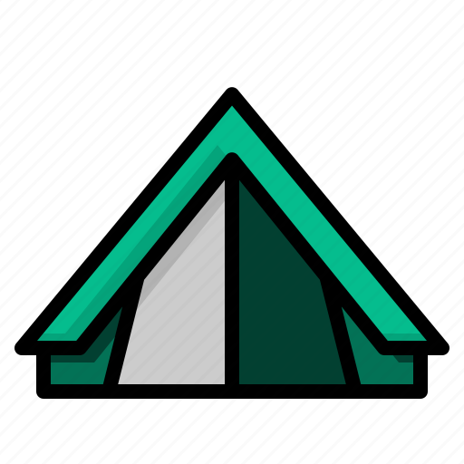 Camping, holidays, nature, tent, travel icon - Download on Iconfinder