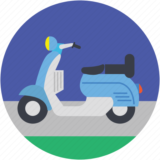 Motorscooter, scooter, transport, travel, vespa icon - Download on Iconfinder