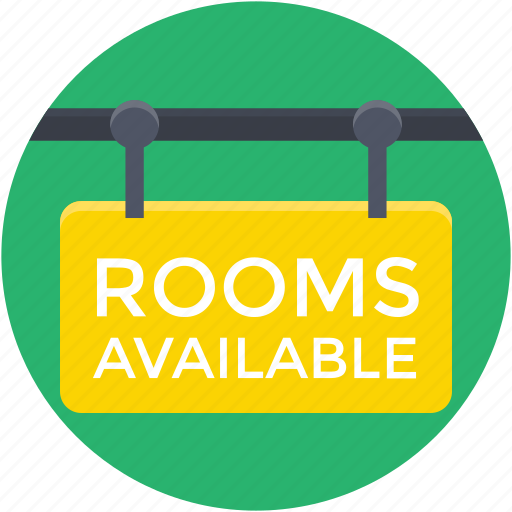 Hanging sign, hotel, hotel sign, rooms available, rooms signboard icon - Download on Iconfinder