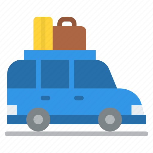 Bag, car, happy, travel icon - Download on Iconfinder