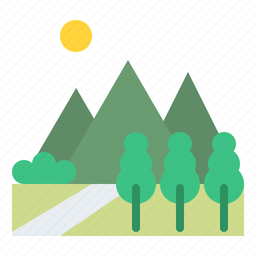 Forest, mountain, nature, travel icon - Download on Iconfinder