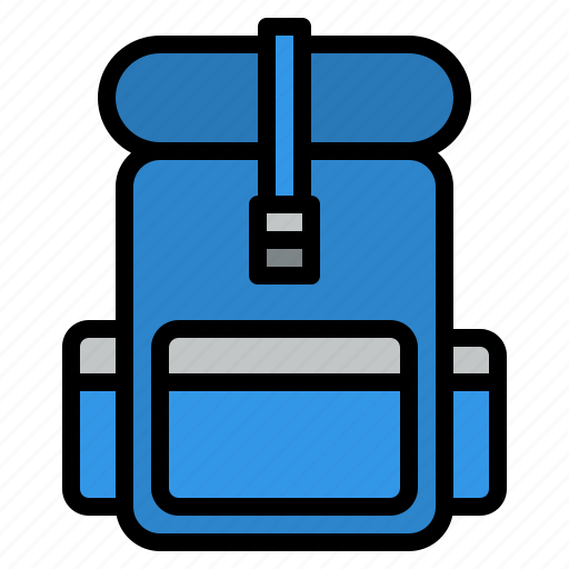 Backpacker, backpacking, bag, travel, trip icon - Download on Iconfinder