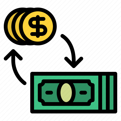 Coins, exchange, money, travel icon - Download on Iconfinder
