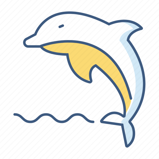 Animal, dolphin, fish, marine, ocean, sea icon - Download on Iconfinder