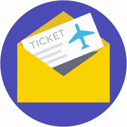 Air ticket, airplane, plane ticket, travel ticket, travelling pass icon - Download on Iconfinder