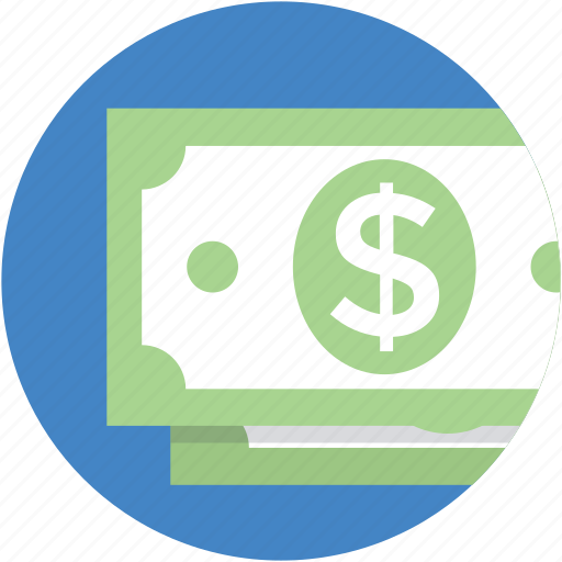 Banknotes, currency, currency notes, dollar, money icon - Download on Iconfinder