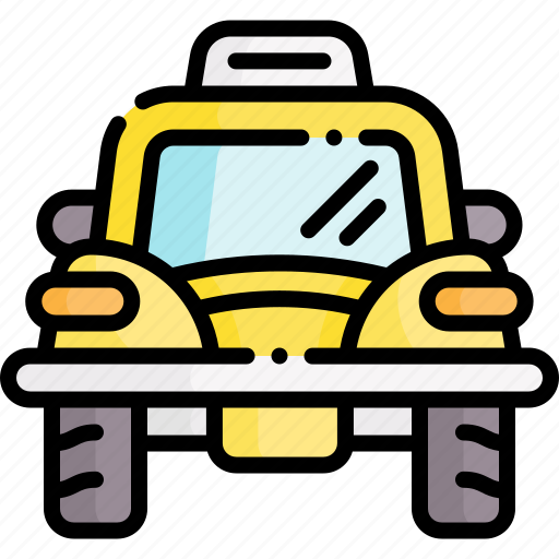Taxi, cab, vehicle, transportation, car, travel, vacation icon - Download on Iconfinder