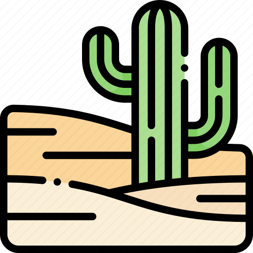 Desert, nature, trip, travel, vacation, cactus icon - Download on Iconfinder