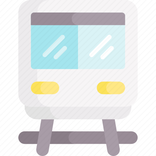 Train, railway, subway, tram, locomotive, transportation, vehicle icon - Download on Iconfinder