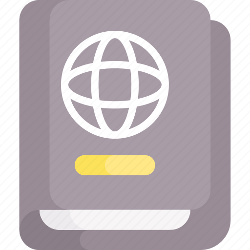 Passport, document, visa, travel, tourism, trip, vacation icon - Download on Iconfinder