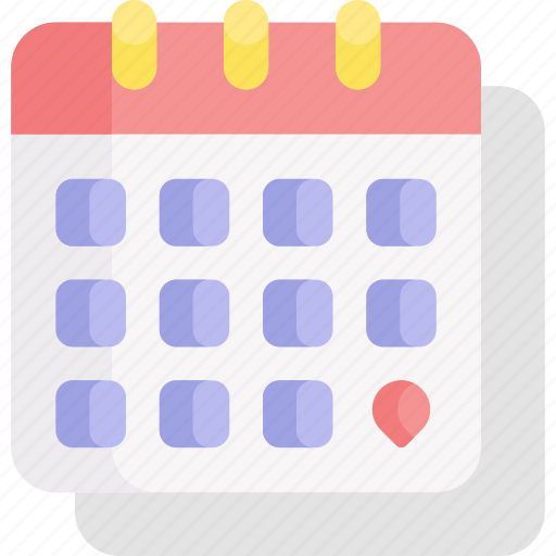 Calendar, schedule, date, event, travel, tourism, vacation icon - Download on Iconfinder