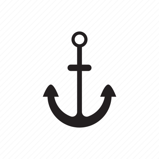 Anchor, heavy, metall, sea, water icon - Download on Iconfinder