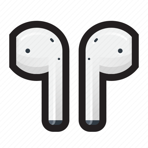 Airpods, earbuds, earphones, wireless icon - Download on Iconfinder