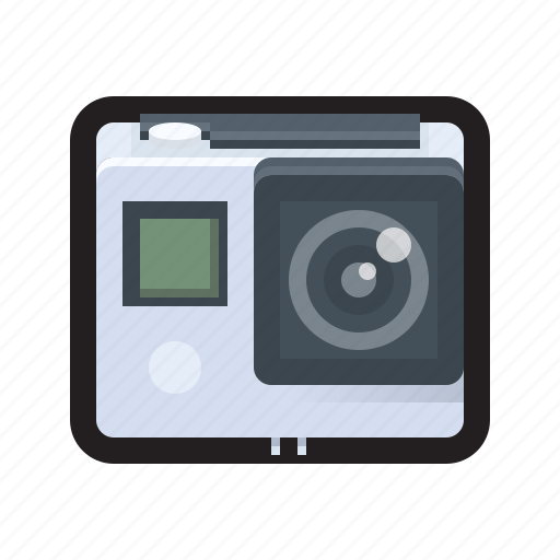 Gopro, action camera, camera, video recorder icon - Download on Iconfinder