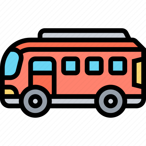 Bus, tour, transportation, travel, public icon - Download on Iconfinder