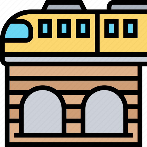 Train, rail, trip, transit, transportation icon - Download on Iconfinder