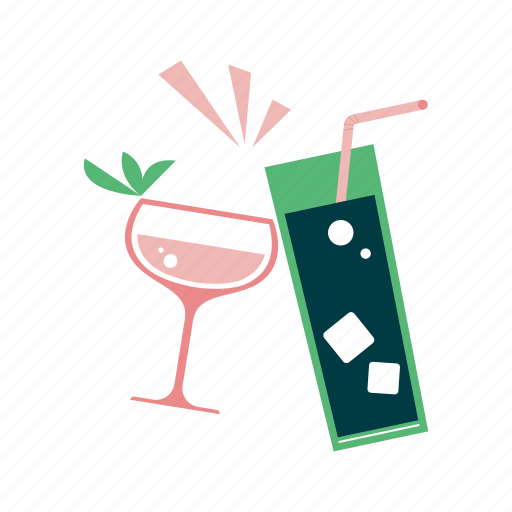 Summer, party, cocktail illustration - Download on Iconfinder