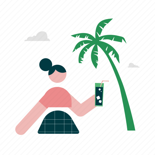 Travel, tourism, vacation, airplane, journey, holiday, summer illustration - Download on Iconfinder