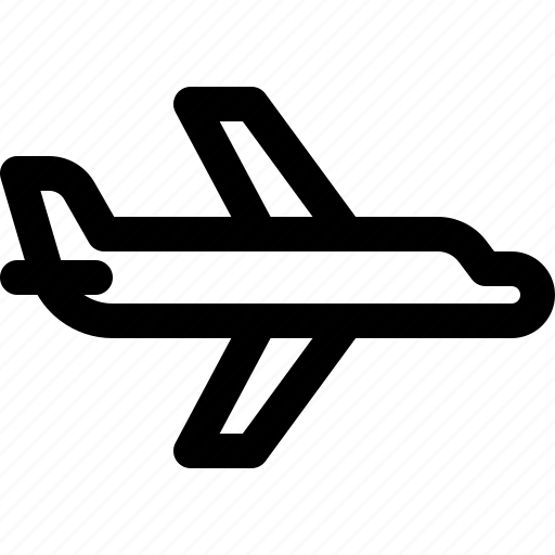Airplane, transportation, plane, travel icon - Download on Iconfinder