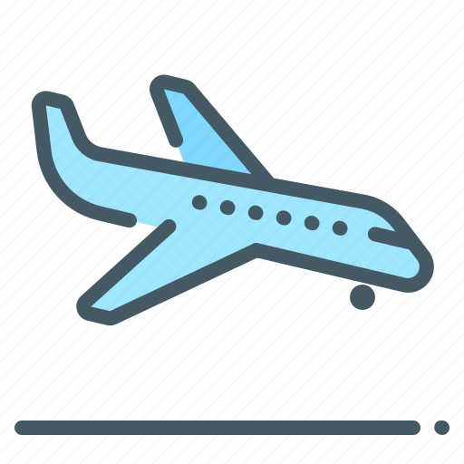 Airplane, plane, flight, landing, arrivals, aircraft icon - Download on Iconfinder