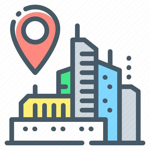 Cities, city, navigation, pin icon - Download on Iconfinder