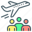 group, travel, air, flight, group travel, air travel 