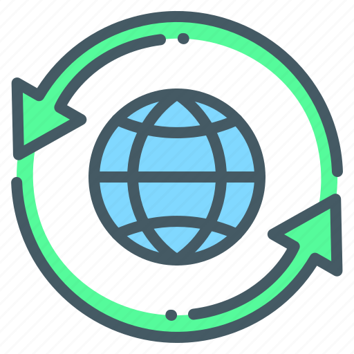 Earth, travel, around, world, around the world icon - Download on Iconfinder