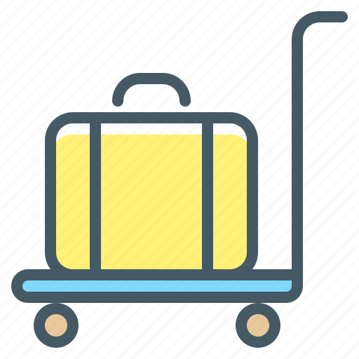 Luggage, bag, porter, service, porter service icon - Download on Iconfinder