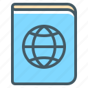 passport, document, certificate, foreign