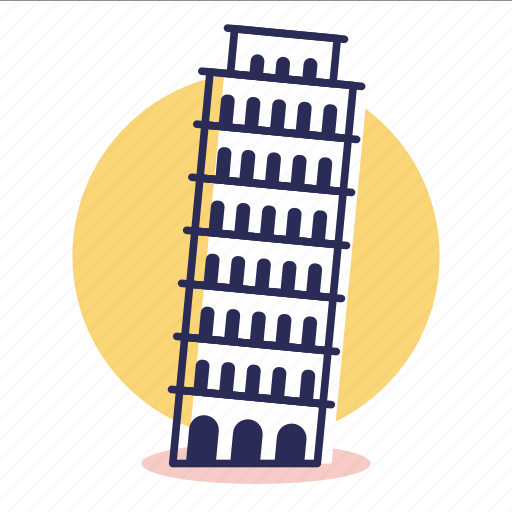 Destination, europe, italy, pisa, tower, town, travel icon - Download on Iconfinder