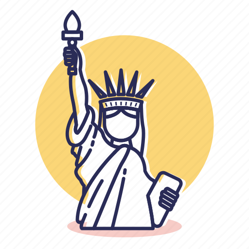 America, destination, independence, liberty, monument, travel, usa icon - Download on Iconfinder