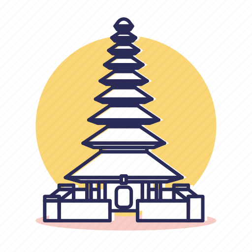 Asia, bali, destination, indonesia, pura, traditional, travel icon - Download on Iconfinder