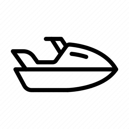 Jetski, jet ski, water, boat, sea icon - Download on Iconfinder