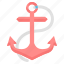 anchor, sea, ship 
