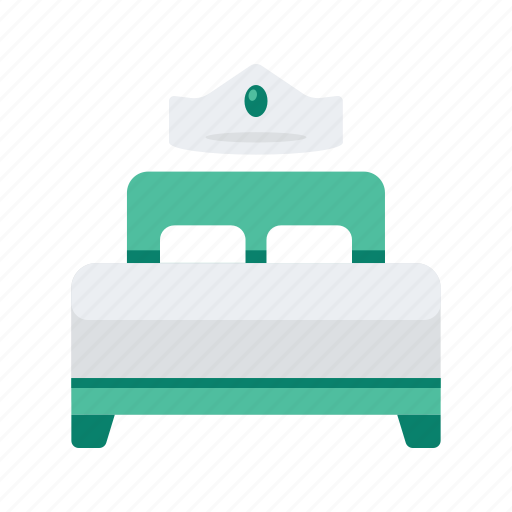Bed, bedroom, holiday, hotel, king, travel, vacation icon - Download on Iconfinder
