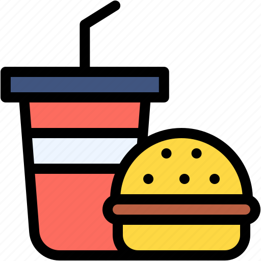 Fast, food, burger, hamburger, and, restaurant, junk icon - Download on Iconfinder