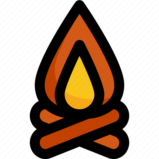 Camping, fire, fireplace, travel icon - Download on Iconfinder