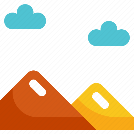Cloud, environment, hill, mountain, mountains, nature icon - Download on Iconfinder