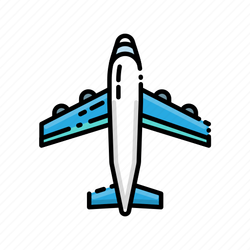 Airplane, plane, transportation, travel, vacation icon - Download on Iconfinder