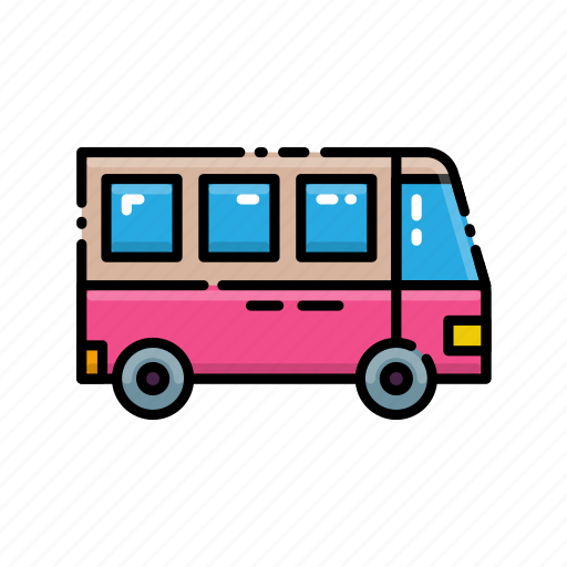 Bus, minivan, transportation, travel icon - Download on Iconfinder
