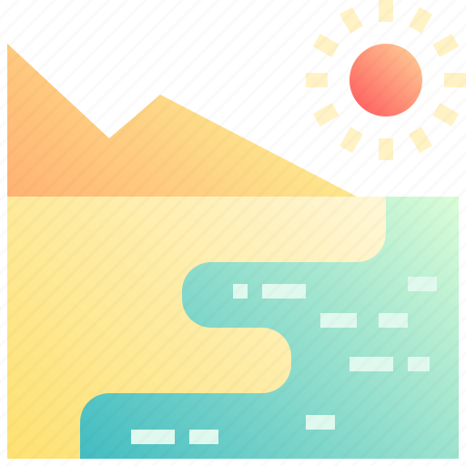 Beach, sea, sand, sun, summer icon - Download on Iconfinder